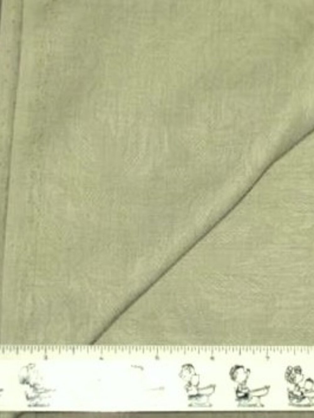 Pale Olive Green Grey Cotton Quilting Fabric 45" wide x 5+ yards